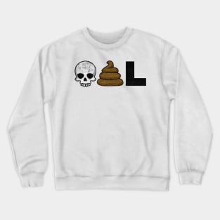 Dead Poo funny Crewneck Sweatshirt